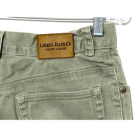 Ralph Lauren Jeans Straight High Waist Stretch Womens 8 Normcore Casual Preppy - Picture 4 of 9